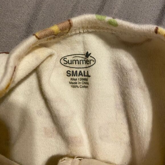 SwaddleMe Summer Small Sleep Sack with Animals - Picture 4 of 4